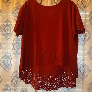 Red Dressy Top